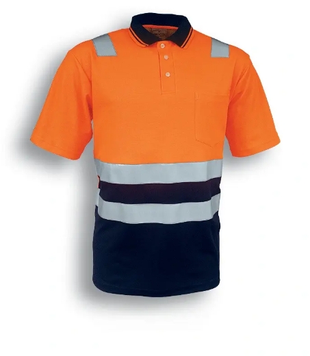 Picture of Bocini, Hi-Vis Back Polo With Tape S/S